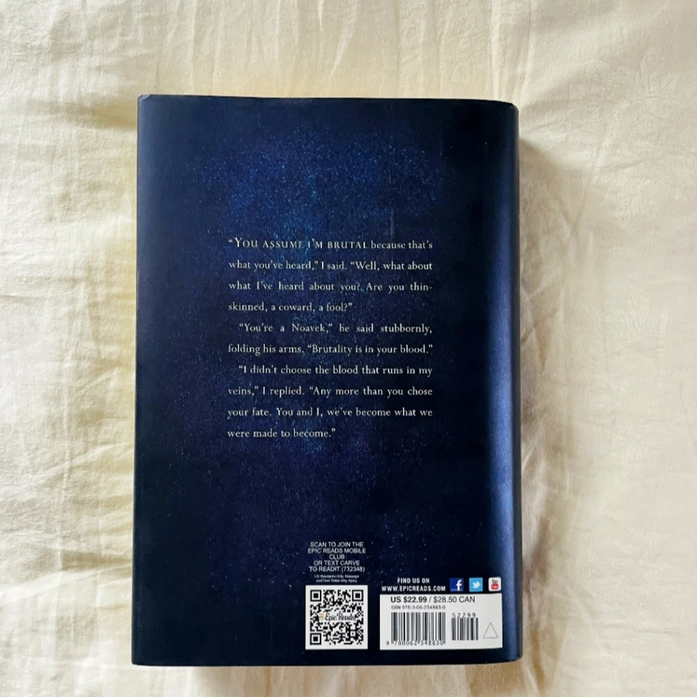 Carve the Mark by Veronica Roth Hardcover Like New YA Sci-Fi Fantasy Space Opera